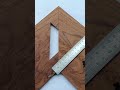 Easy Way to Measure the Strongest Wood Connections #woodworking #woodwork #homedecor #diy #tips