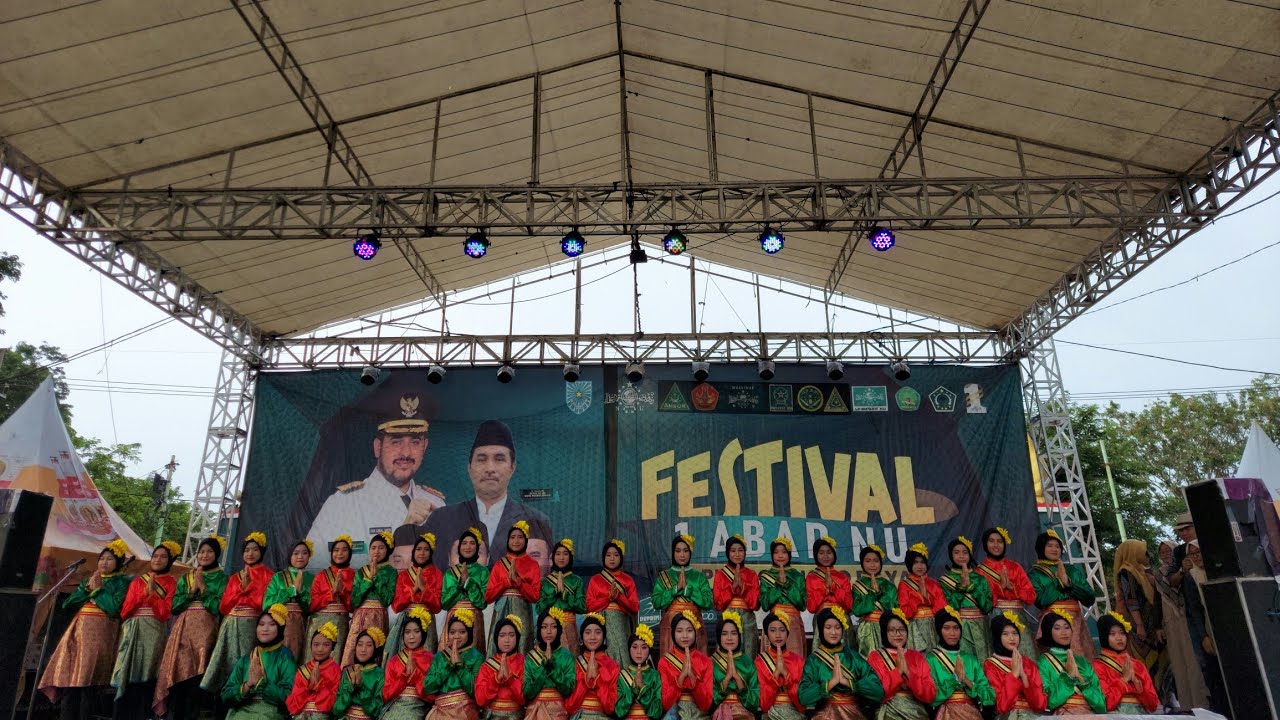 PENAMPILAN TARI SAMAN MI. KAHASRI - 1 ABAD NU (18 Januari 2023)