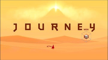 Journey: Demo Gameplay #1 - HDR10 4K  Ultra Mode On PC With TriDef® 3D