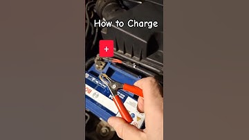How to charge 12v Car Battery