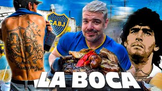 COMIENDO ASADO EN EL BARRIO DE LA BOCA 🍖*EL MÁS FAMOSO DE BUENOS AIRES* 🇦🇷