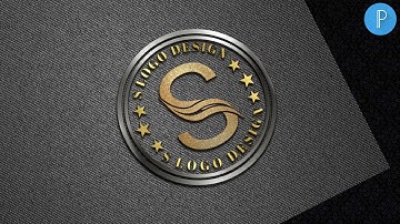 S Logo design on pixellab-professional logo design tutorial[Vandy design]