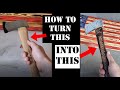 HOW TO TURN A $15 WALMART HATCHET INTO A CUSTOM AXE!