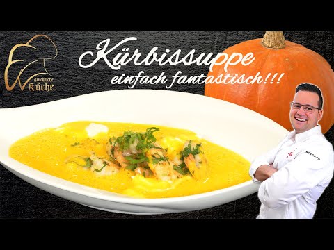 Video: Cremige Kürbissuppe 