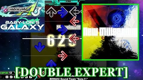 【DDR A3】 New Millennium / BEMANI Sound Team "Sota F." [DOUBLE EXPERT] 譜面確認+Clap