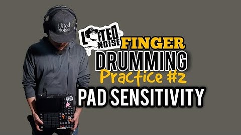 MPC ONE/X/LIVE 2 x Finger Drumming x Pad Sensitivity & Pad Threshold