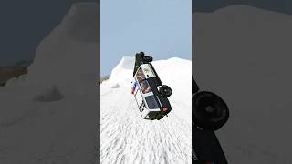 Police Car Vs Cliff Drops 🚀 Best Cars Crashes Simulator Game Gameplay Beamng Drive