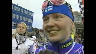 Lahti 2001: naisten takaa-ajo