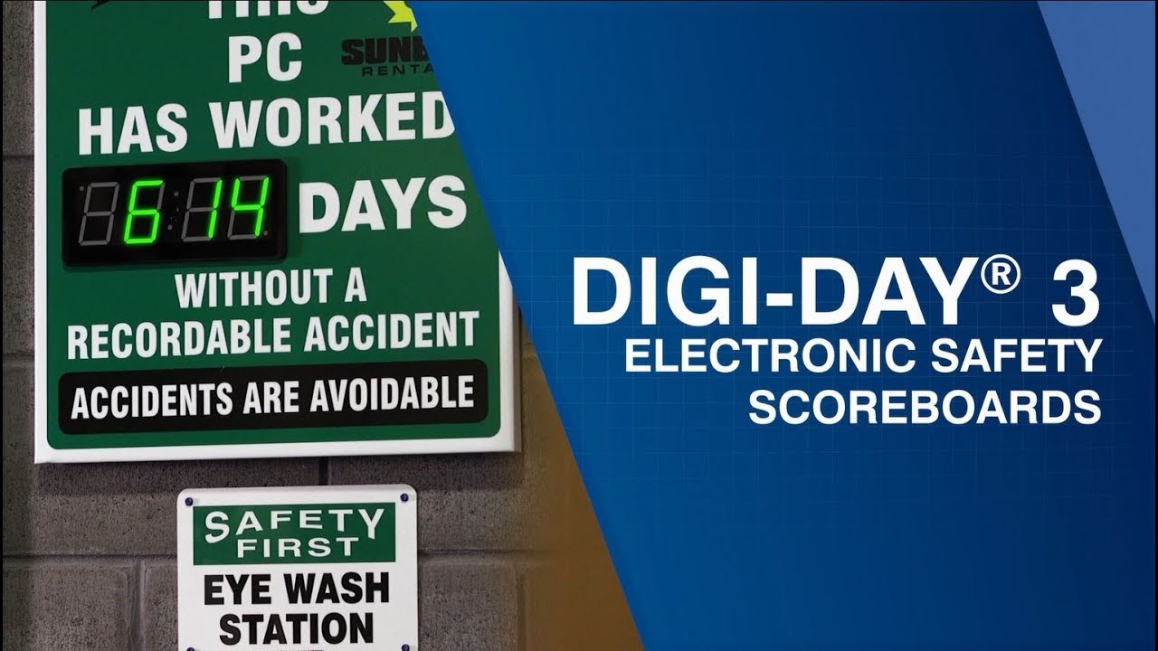 DigiDay® Safety Scoreboard from AccuformNMC! YouTube
