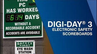 Digi-Day® Safety Scoreboard from AccuformNMC!