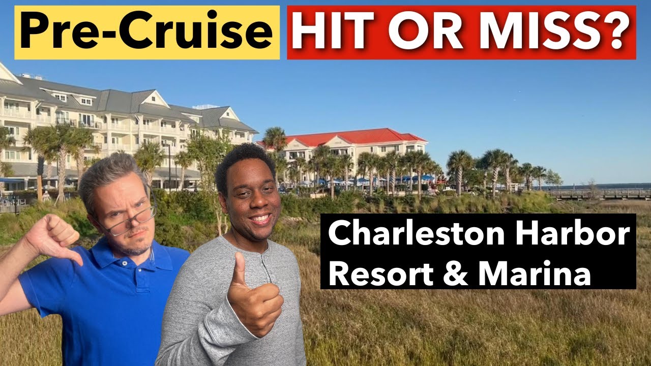 Pre-Cruise Stay at Charleston Harbor Resort & Marina in SC | Carnival Sunshine Part 1 Vlog