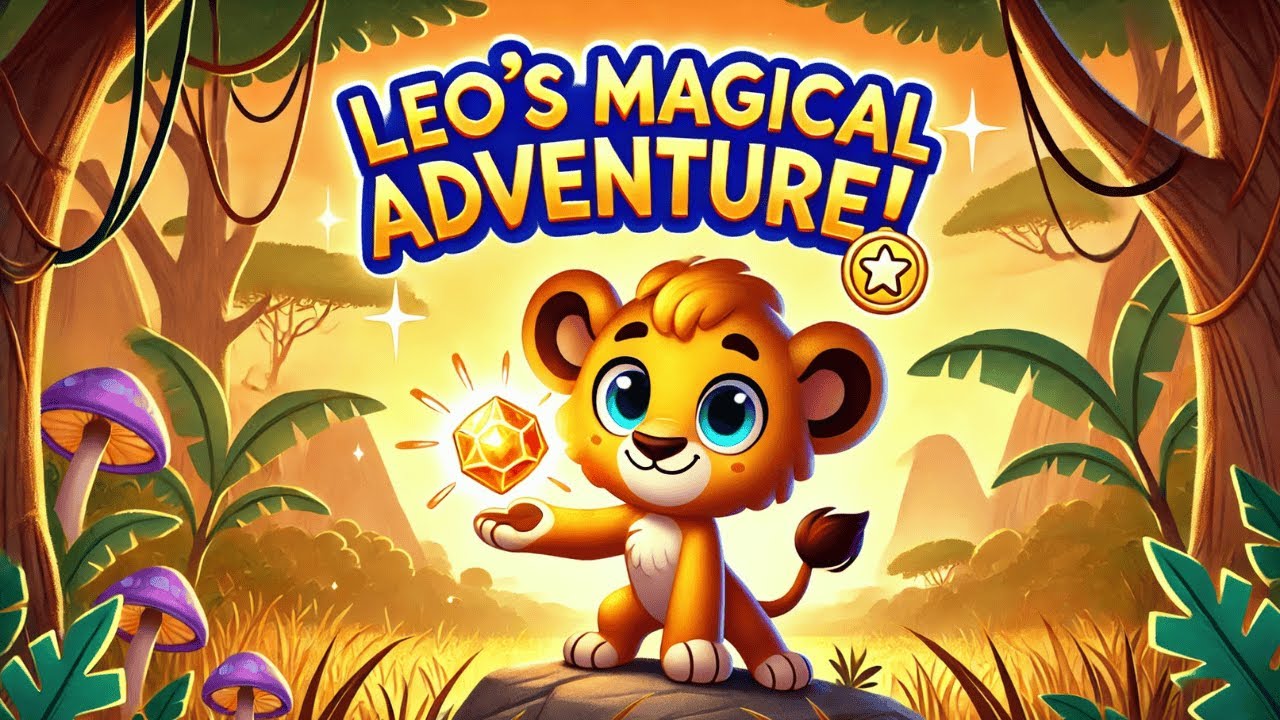 The Magical Journey of Leo the Little Lion | A Heartwarming Animated ...