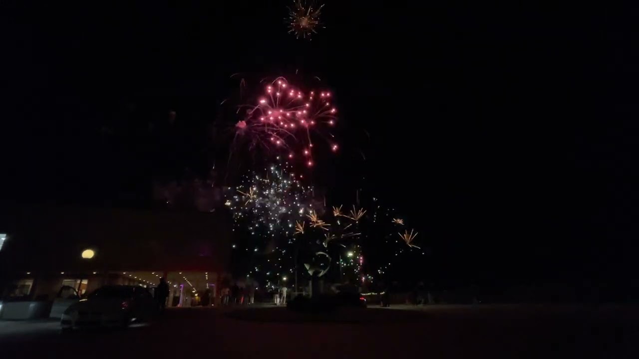 Giant firework show  in Helsingborg sweden 6/8 2022