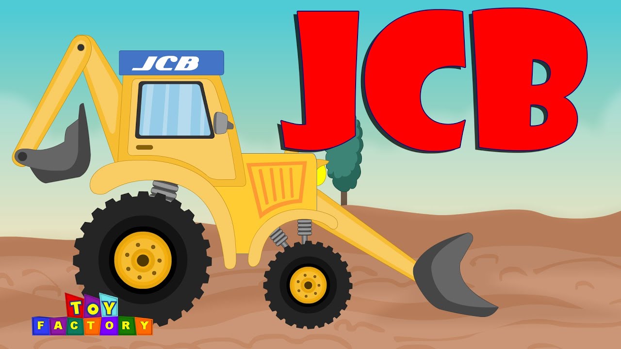 jcb | jcb cartoon | jcb for kids | joey jcb cartoon | toy factory jcb |  excavator cartoon | jcb toy - YouTube
