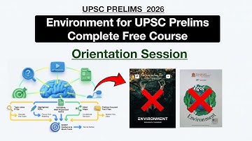 Environment Free Course for Prelims 2026 | Clear Strategy with 10-Year Evidence | Orientation