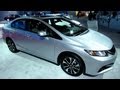 2013 Honda Civic EX-L Navi -  Exterior and Interior Walkaround - 2013 Detroit Auto Show