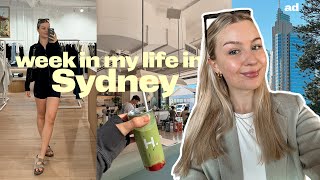 SETTLING INTO SYDNEY | in my healthy girl era  self care, reminiscing about uni ad