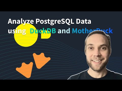 Unlock your PostgreSQL Data with DuckDB - In 59secs!