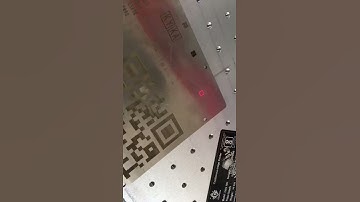 Fiber laser printer print on metal with min  barcode size 4x4mm