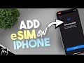How to add esim to your iphone quickly and easily with qr code