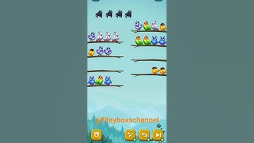 🦜JUNGLE BIRD SORT LEVEL 9