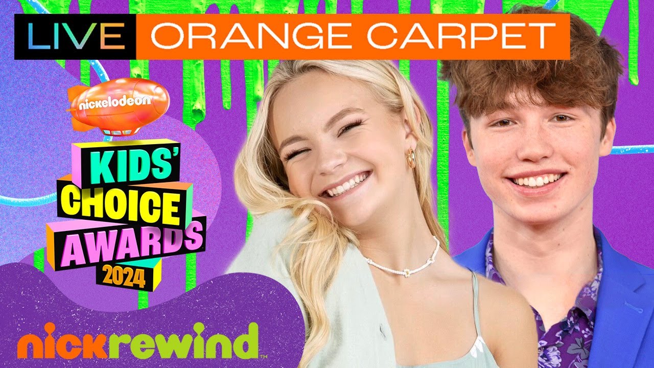 🚨LIVE Kids' Choice Awards EXCLUSIVE Creator Party on the Orange Carpet
