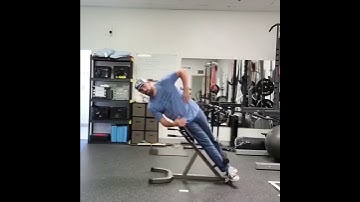45 Degree Side Bend Exercise