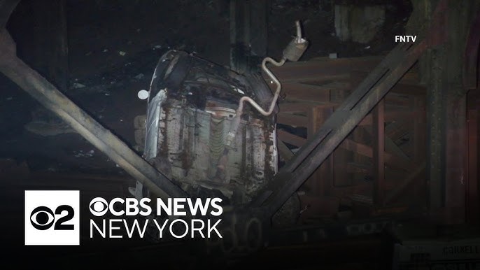 Car Ends Up Under Pulaski Skyway After Crash In Newark