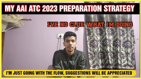 My AAI ATC 2023 preparation strategy | AAI ATC 2023 | #aaiatc2023 #aaiatc