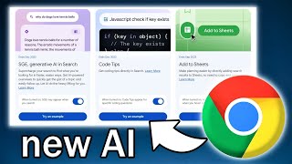 google ai is here! activate now in chrome browser!