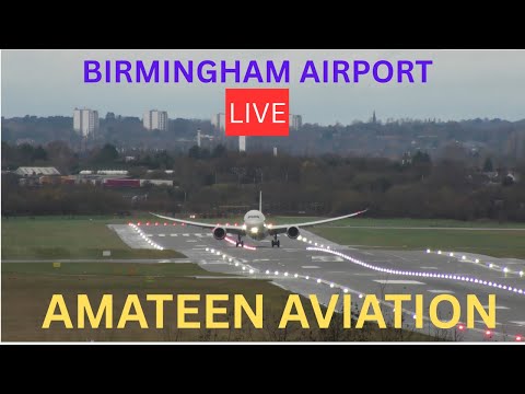 Planespotting at Birmingham Airport : Friday 18th July 2025 #live ,#aviation ,#AirIndia,#boeing787
