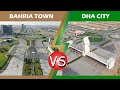 Bahria Town Karachi Vs DHA City Karachi