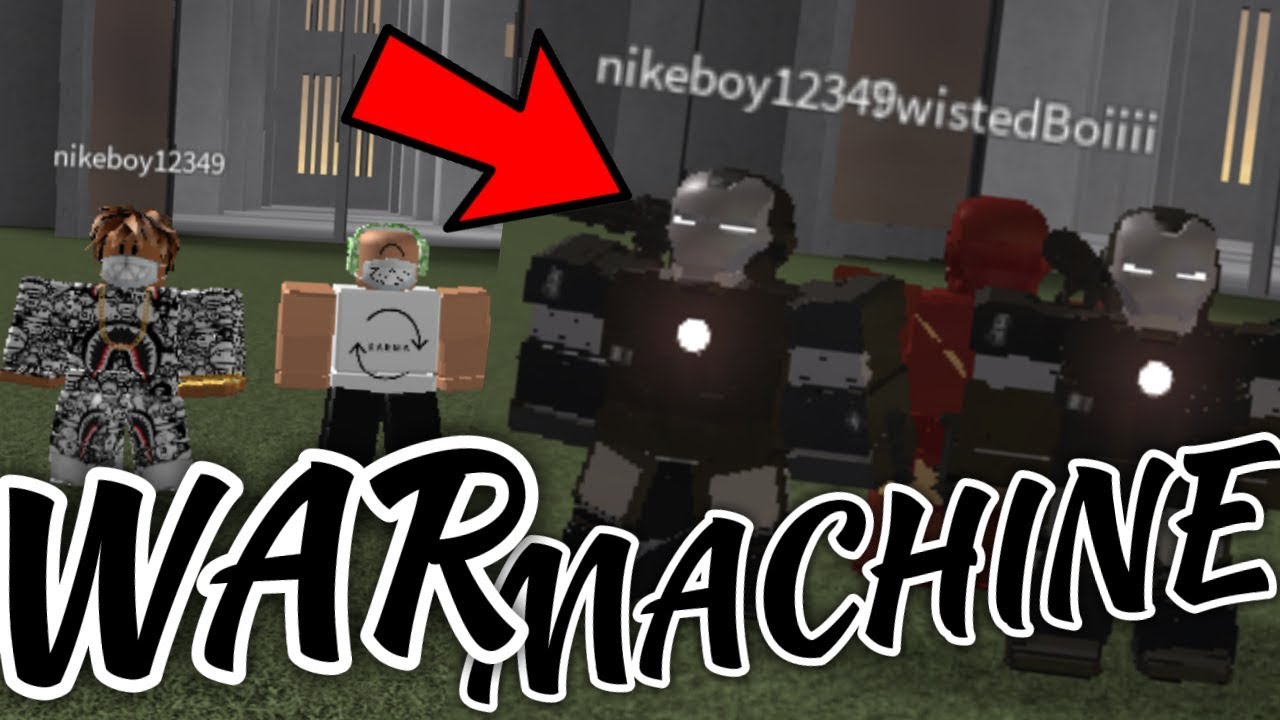 War Machine Iron Man Scripting Roblox