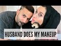 MY HUSBAND DOES MY MAKEUP TAG!