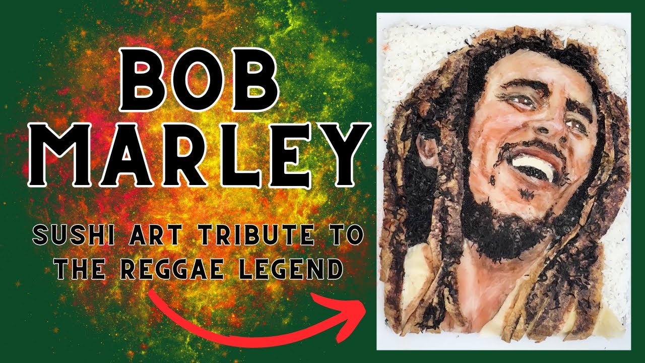 Unbelievable Bob Marley Sushi Art Creation