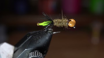 Peaking Caddis Jig Fly - Euro Nymph - McFly Angler Fly Tying Tutorial