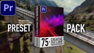 75+ Creative Video Effects PRESETS Pack 2 for Adobe Premiere Pro CC - by Justin Odisho