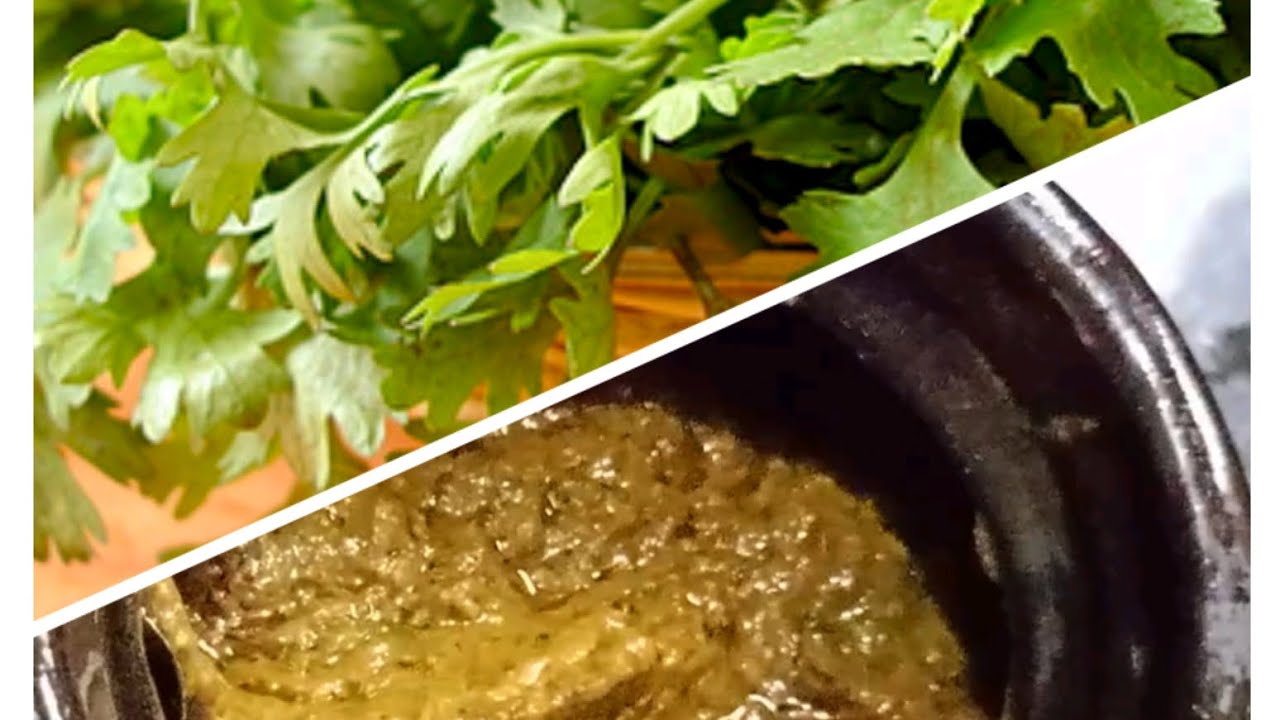 కొత్తిమీర నిల్వ పచ్చడి /coriander pachadi please👍and subscribe @TeluguRuchuluandvlogs# bangtongboys 