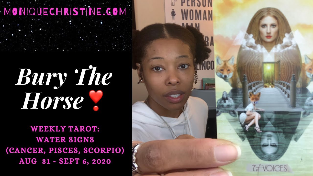 Cancer Pisces Scorpio ð½ðªð§ð® ððð ðð¤ð§ð¨ð Weekly Tarot August 31 September 6 2020 Youtube
