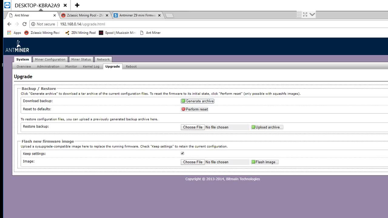 Overclock Antminer Z9 mini September batch