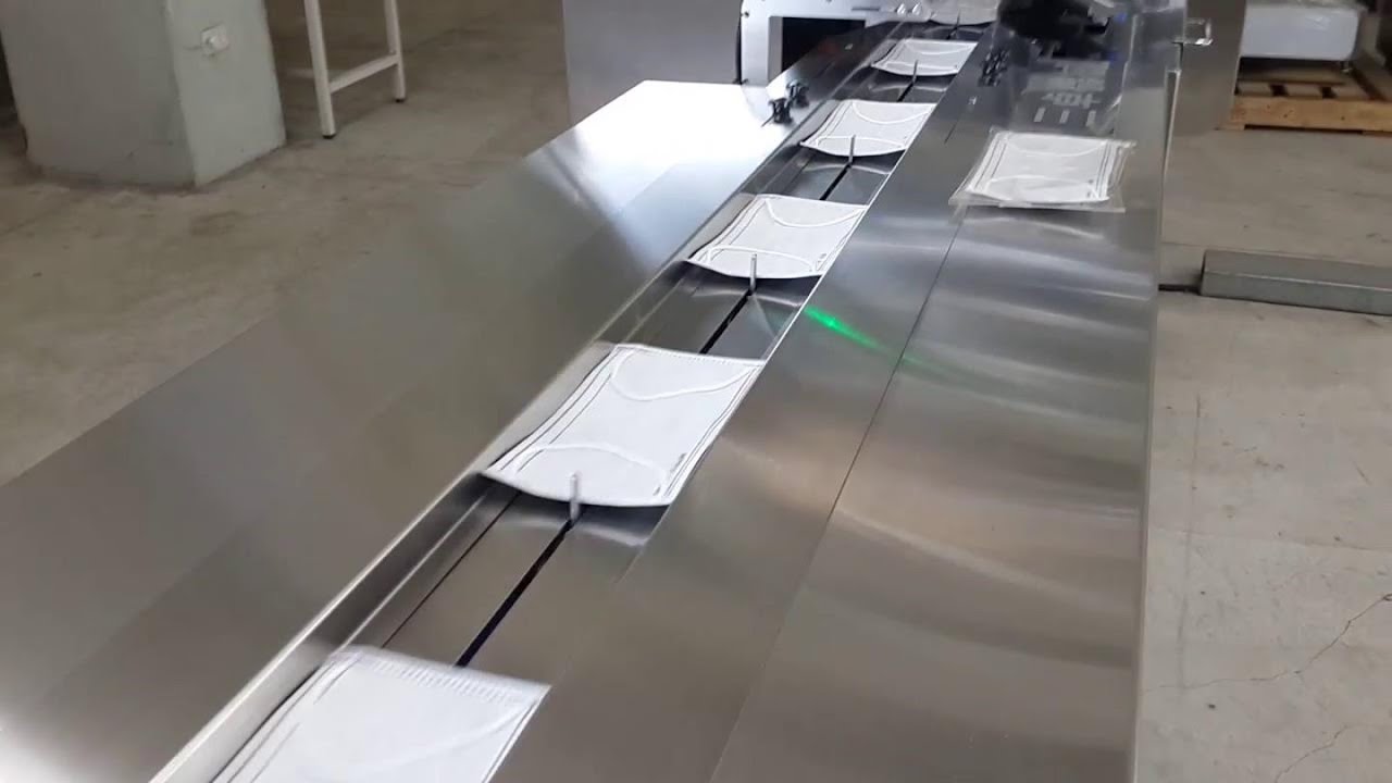 masks packaging machine, disposable mask packaging machine,medical mask