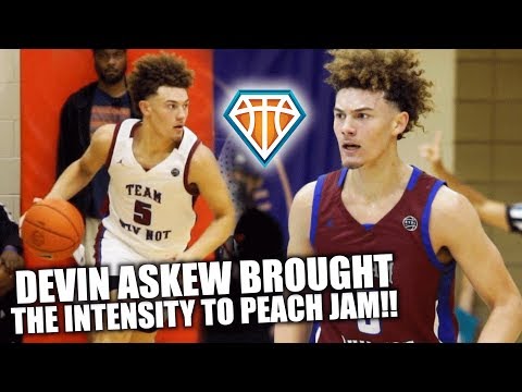 Devin Askew BROUGHT THE INTENSITY TO PEACH JAM!! | Cali's NEXT GREAT Point Guard Was HOOPIN'