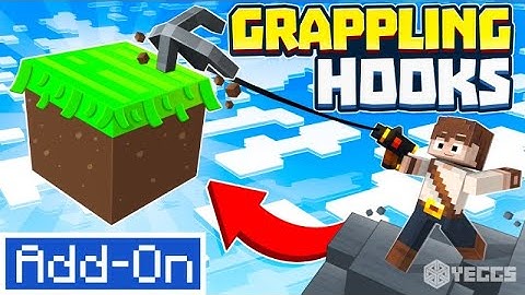 Grappling Hooks Add-On | Minecraft Marketplace | Showcase