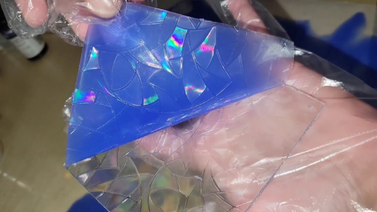 How To make Holographic Silicone Molds