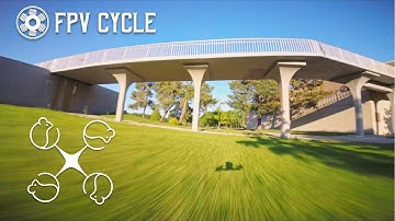 Taking FPVCycle Prototype 5 to School #FPVFreestyle #FPV