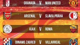ผลการประกบคู่ ยูโรป้าฯ รอบ 8 ทีมสุดท้าย Europa League Quarter final 20/21