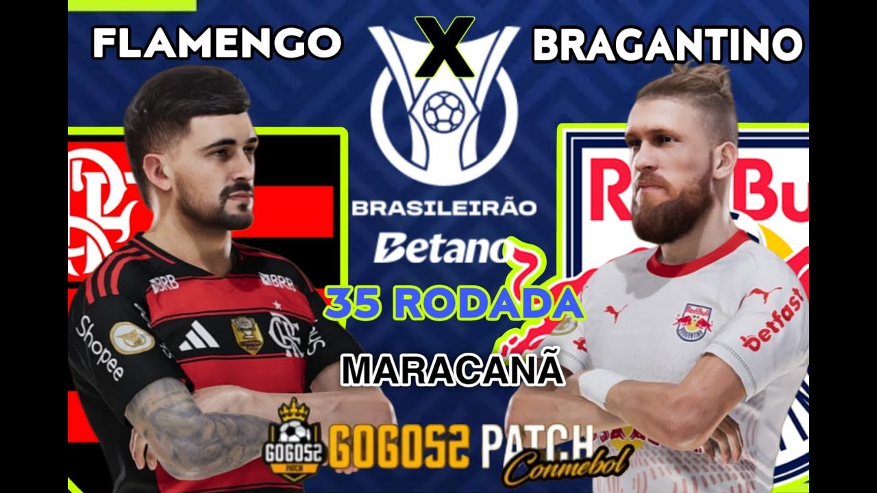 FLAMENGO X RB BRAGANTINO | GOGOSZ PATCH | 35 RODADA