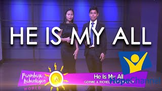 He Is My All | Germie & Richell Librero (Cover) chords