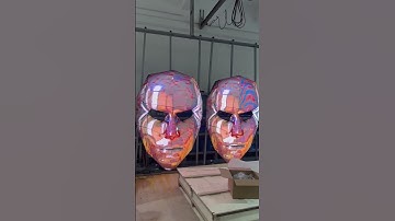 Face mask led display