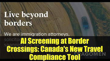 AI Screening at Border Crossings: Canada